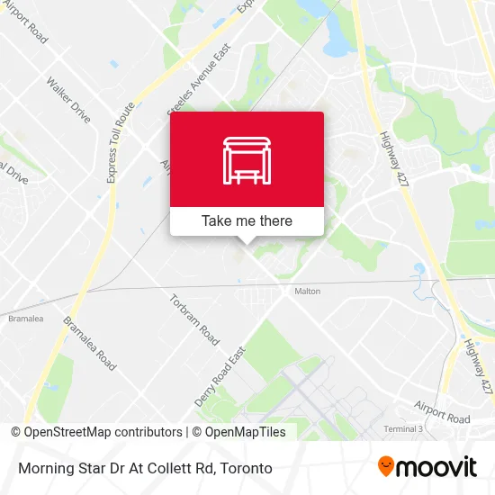 Morning Star Dr At Collett Rd map