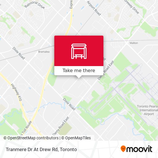 Tranmere Dr At Drew Rd map