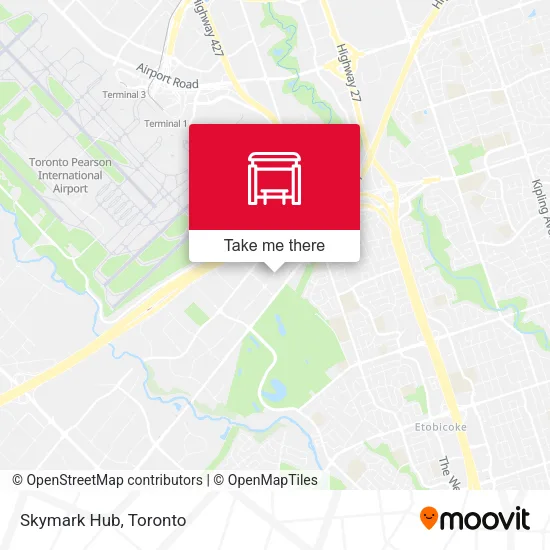 Skymark Hub map