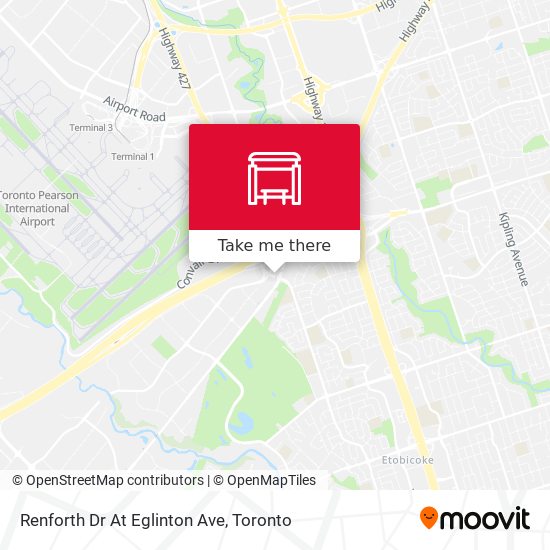 Renforth Dr At Eglinton Ave map