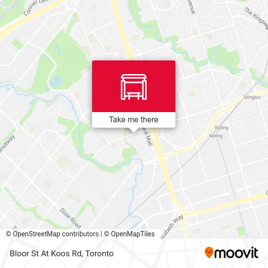 Bloor St At Koos Rd map