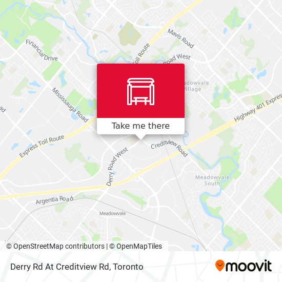 Derry Rd At Creditview Rd plan