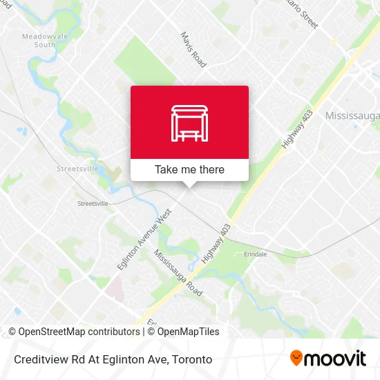 Creditview Rd At Eglinton Ave map