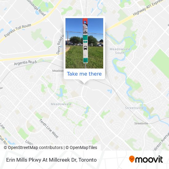 Erin Mills Pkwy At Millcreek Dr plan