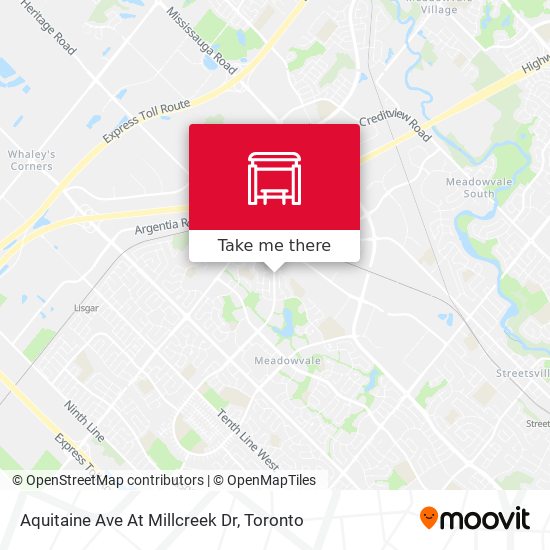 Aquitaine Ave At Millcreek Dr map