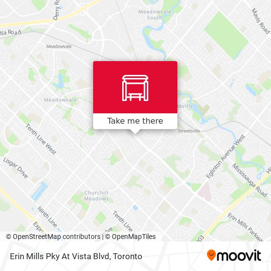 Erin Mills Pky At Vista Blvd plan