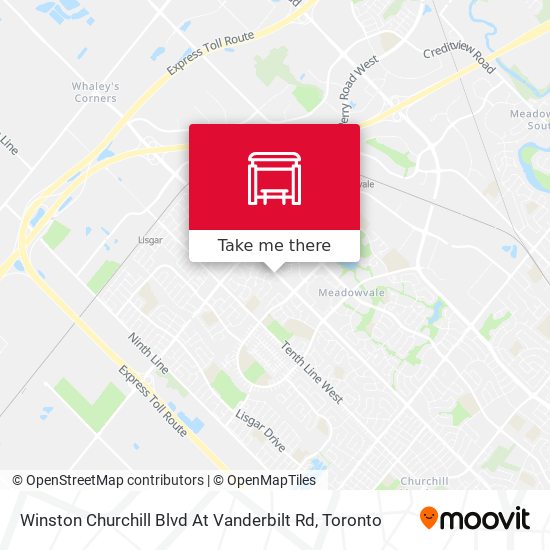 Winston Churchill Blvd At Vanderbilt Rd map