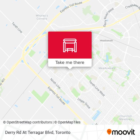 Derry Rd At Terragar Blvd plan