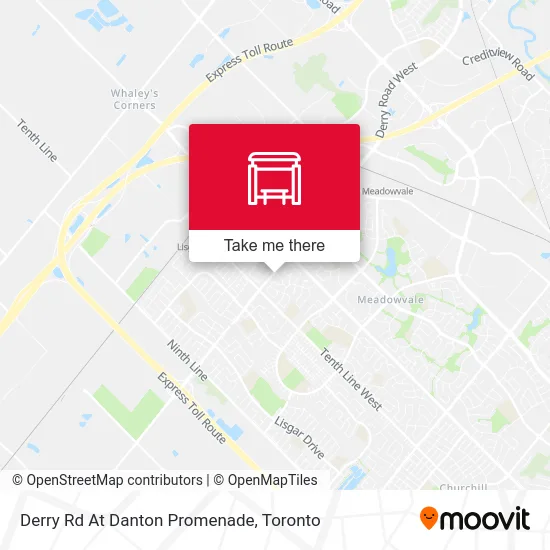 Derry Rd At Danton Promenade map