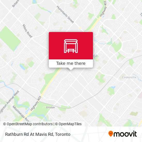 Rathburn Rd At Mavis Rd plan