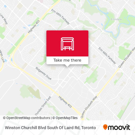 Winston Churchill Blvd South Of Laird Rd map