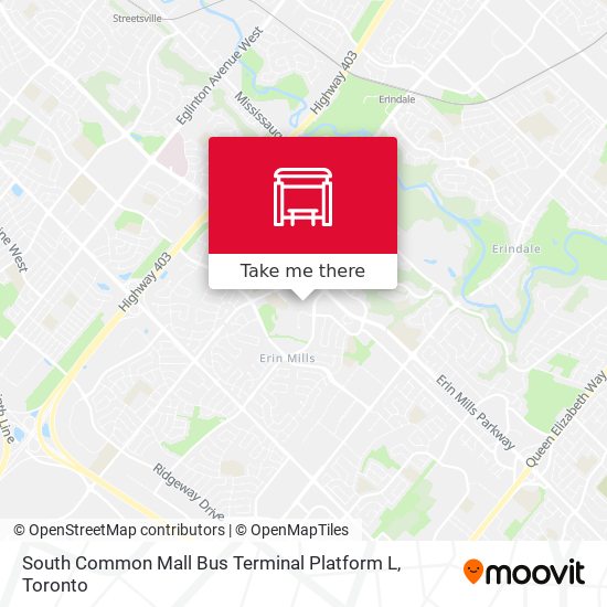 South Common Mall Bus Terminal Platform L map