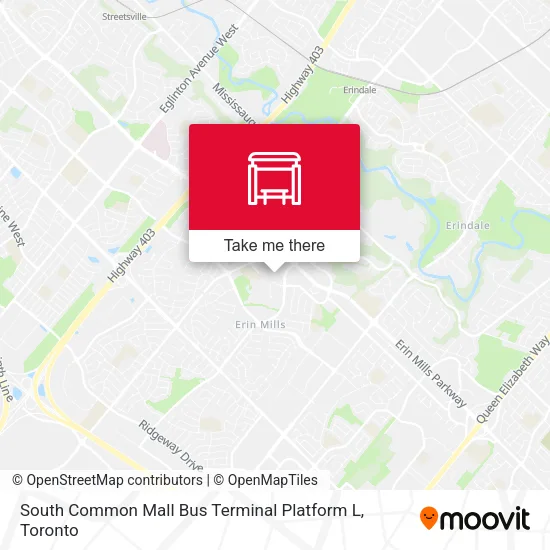 South Common Mall Bus Terminal Platform L map