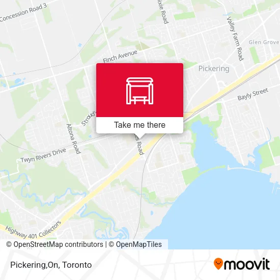 Pickering,On plan
