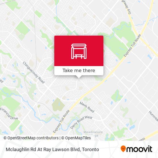 Mclaughlin Rd At Ray Lawson Blvd map