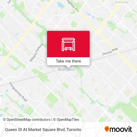 Queen St At Market Square Blvd map