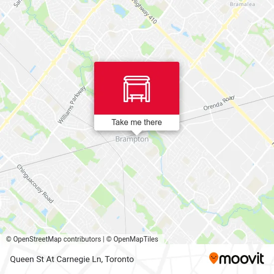Queen St At Carnegie Ln map