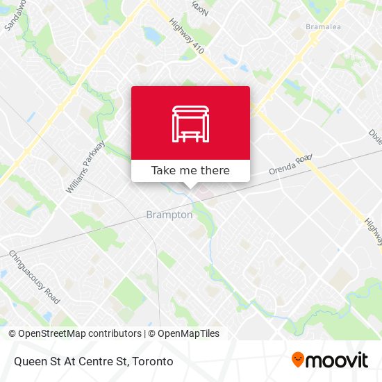 Queen St At Centre St map