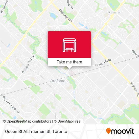Queen St At Trueman St map