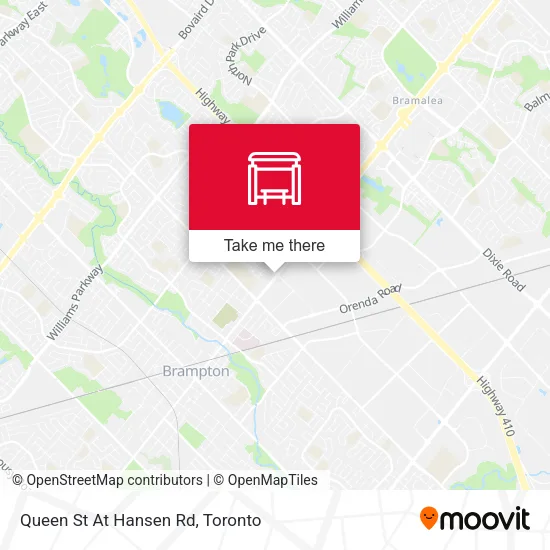 Queen St At Hansen Rd map