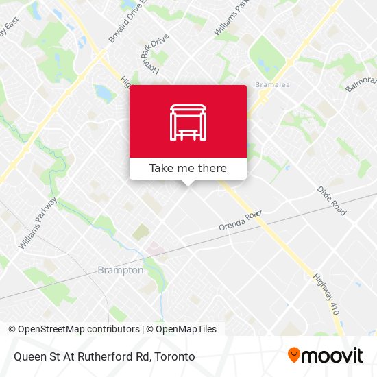 Queen St At Rutherford Rd map