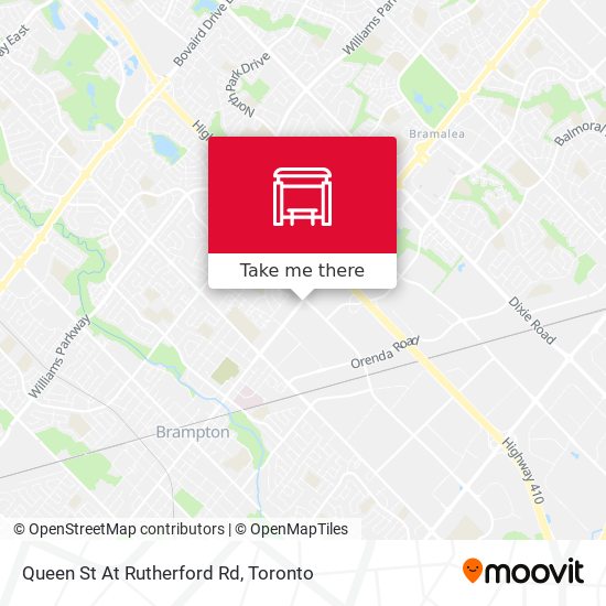 Queen St At Rutherford Rd plan