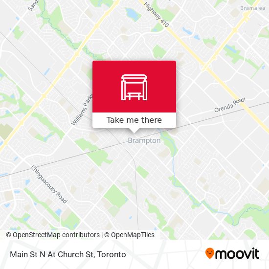 Main St N At Church St plan