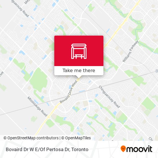 Bovaird Dr W E/Of Pertosa Dr map