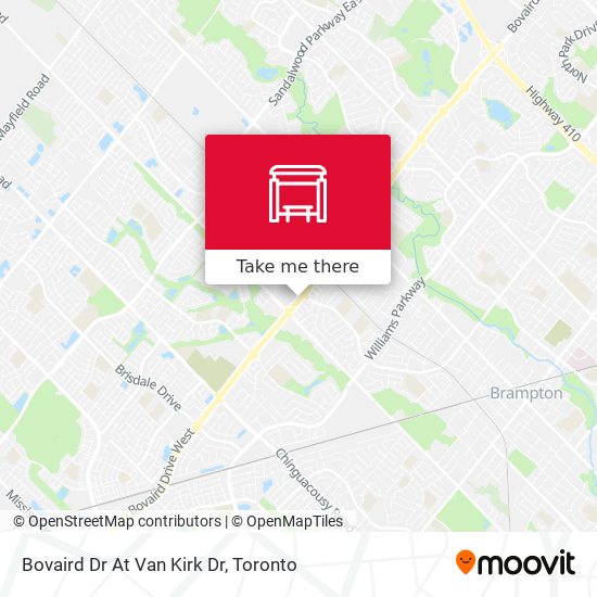 Bovaird Dr At Van Kirk Dr plan