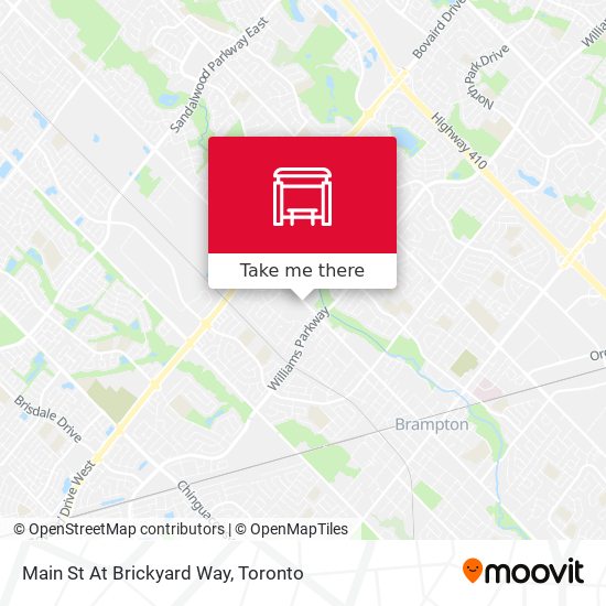 Main St At Brickyard Way map