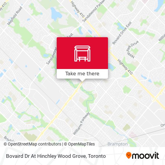 Bovaird Dr At Hinchley Wood Grove map