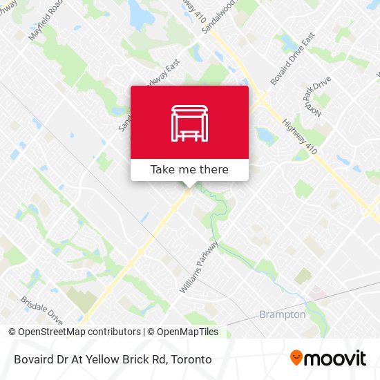 Bovaird Dr At Yellow Brick Rd plan