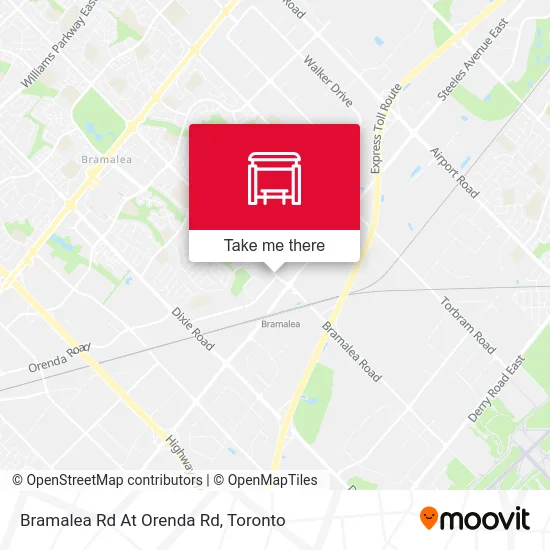 Bramalea Rd At Orenda Rd map