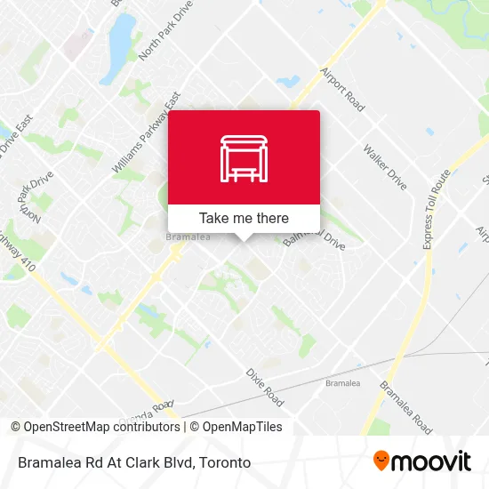 Bramalea Rd At Clark Blvd map