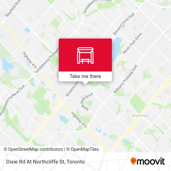 Dixie Rd At Northcliffe St map