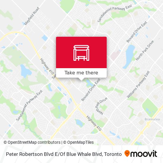 Peter Robertson Blvd E / Of Blue Whale Blvd map