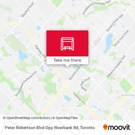 Peter Robertson Blvd Opp Riverbank Rd map