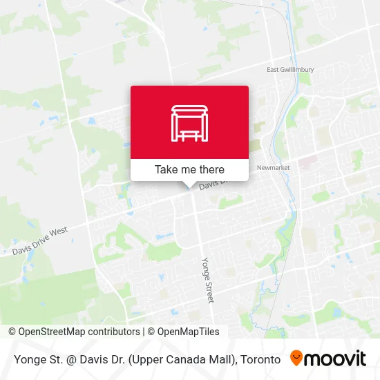 Yonge St. @ Davis Dr. (Upper Canada Mall) map