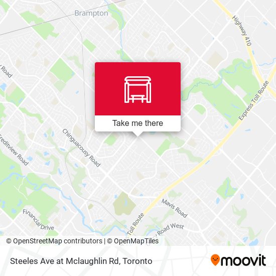 Steeles Ave at Mclaughlin Rd plan