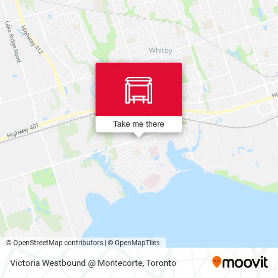 Victoria Westbound @ Montecorte map