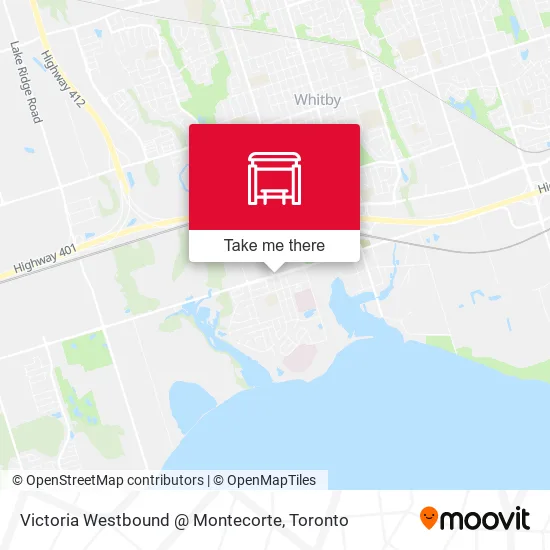 Victoria Westbound @ Montecorte map