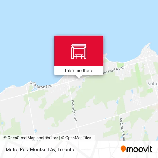 Metro Rd / Montsell Av map