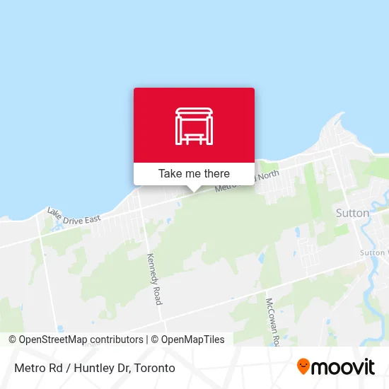 Metro Rd / Huntley Dr map