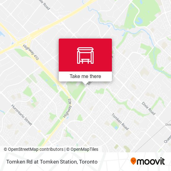 Tomken Rd at Tomken Station plan