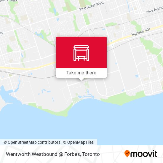 Wentworth Westbound @ Forbes plan
