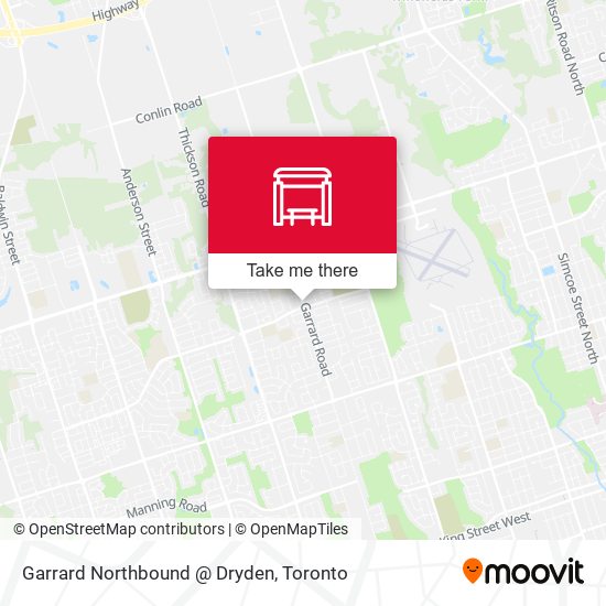 Garrard Northbound @ Dryden plan