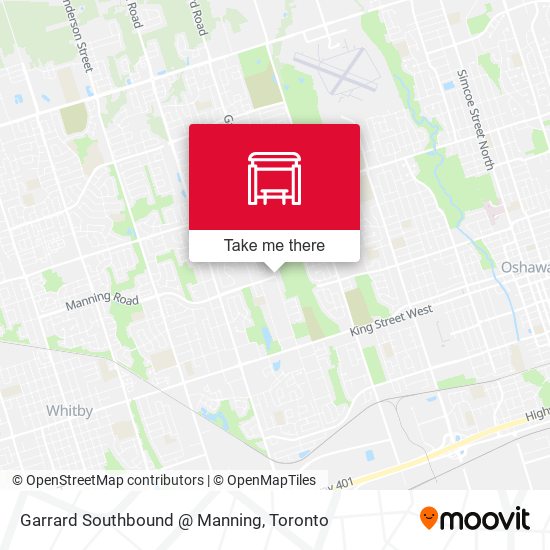 Garrard Southbound @ Manning plan