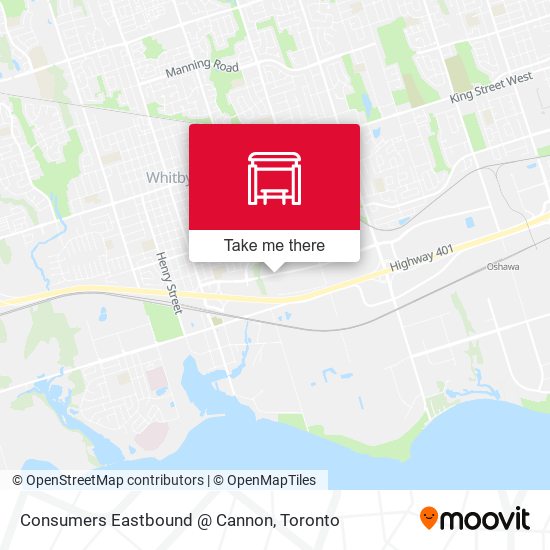 Consumers Eastbound @ Cannon map