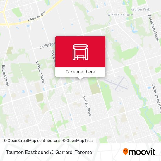 Taunton Eastbound @ Garrard plan