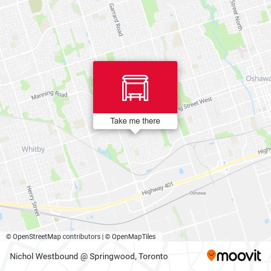 Nichol Westbound @ Springwood map